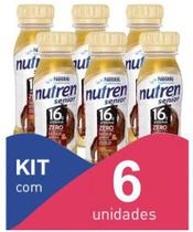 Nutren Senior Chocolate 200ml - Kit com 6 unidadades - Nestlé Health Science