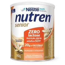 Nutren Senior Complemento Alimentar Baunilha Zero Lactose 740g Nutren Senior Complemento Alimentar Baunilha Zero Lactose 740g