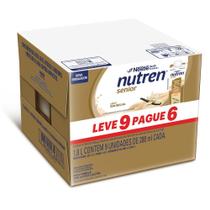 Nutren Senior Complemento Alimentar Sabor Baunilha Zero Lactose 200ml cada Leve 9 Pague 6 Nutren Senior Complemento Alimentar Sabor Baunilha Zero Lactose 200ml cada Leve 9 Pague 6