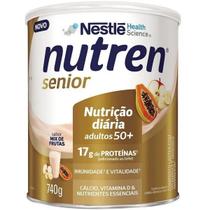 Nutren Senior Mix de Frutas Nutrição Diária Adultos 50+ (740g) - Nestle