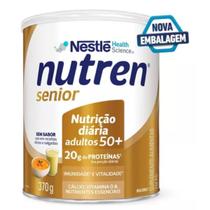 Nutren Senior Pó 370g Sem Sabor Adultos Proteínas Suplemento