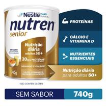 Nutren Senior Po Sem Sabor 740g - Nestle