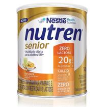 Nutren Senior Pó Sem Sabor Zero Lactose 740g