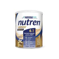 Nutren Senior Premium 6 Em 1 Nutrição Avançada Adultos 50+ Sabor Baunilha 370g Nestlé