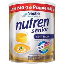 Nutren sênior sem sabor 740g Nestlé Nutren sênior sem sabor 740g Nestlé