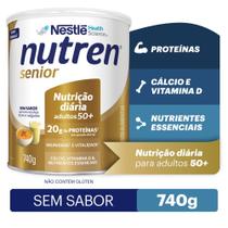 Nutren Senior Sem Sabor Complemento Alimentar 740g