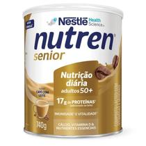 Nutren Senior Suplemento Alimentar Adulto Café com Leite 740G