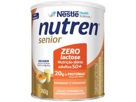 Nutren Senior Zero Lactose 740G SEM Sabor - Nestlé Nutren Senior Zero Lactose 740G SEM Sabor - Nestlé
