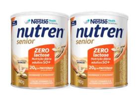 Nutren Senior Zero Lactose Baunilha - 740g kit 2 u - (Nestle)