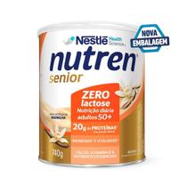 Nutren Senior Zero Lactose Baunilha - 740g - (Nestle)
