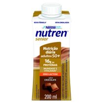 Nutren Senior Zero Lactose Sabor Chocolate com 16g de Proteínas 200ml