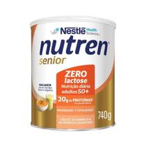 Nutren Senior Zero Lactose Sem Sabor - 740g - (Nestle)