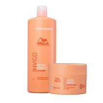 Nutri-Enrich Condicionador 1L e Máscara 150ml - Wella Nutri-Enrich Condicionador 1L e Máscara 150ml - Wella
