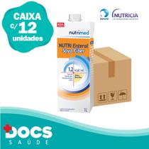 Nutri Enteral Soya Fiber 1.2 Kcal 1000ml Danone CX 12 Unidades - Nutrimed