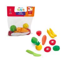 Nutri Feirinha Frutinhas E Verduras Com tiras autocolantes Crec Crec Nutri Feirinha Frutinhas E Verduras Com tiras autocolantes Crec Crec