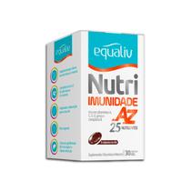 Nutri Imunidade A a Z - Antioxidante + Vitalidade + Equilíbrio - Equaliv - 30 Capsulas
