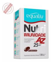Nutri Imunidade A-Z Vitamina 25 Nutrientes 30 Cps - Equaliv