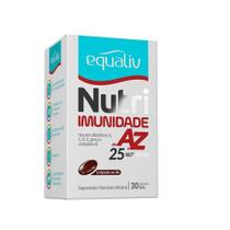 Nutri Imunidade Az 25 Nutrientes 30 Cps Em Gel Equaliv - Equaliv Pharma Industria,