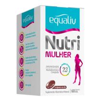 Nutri Mulher Equaliv - Suplemento Multivitaminico 60 cápsulas gel