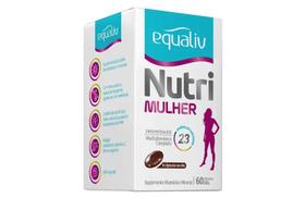 Nutri Mulher Multivitaminico Completo 60 caps gel Equaliv