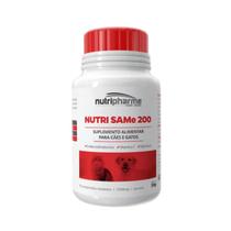 Nutri Same 200 Cães Cão Cachorros E Gato Nutripharme 30 Cp