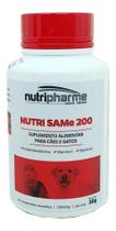 Nutri Same 200 Nutripharme Com 30 Comprimidos Suplemento Alimentar Para Cães e Gatos