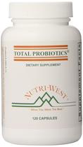 Nutri-west Total Probióticos 120 Cápsulas, 2,4 Onças