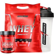 Nutri Whey 907g + Creatina 60 Caps + Coqueteleira Integral Nutri Whey 907g + Creatina 60 Caps + Coqueteleira Integral