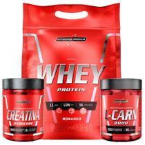 Nutri Whey 907g + Creatina 60 Caps + L-Carn 60 Caps Integral Nutri Whey 907g + Creatina 60 Caps + L-Carn 60 Caps Integral