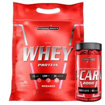 Nutri Whey 907g Refil + L-Carnitina 120 Caps Integralmedica