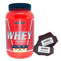 Nutri Whey Isolado Hidro Baunilha 900g Luva Branco Integral