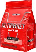 Nutri Whey Protein Morango Ganho Muscular Refil Integralmedica 1,2kg Nutri Whey Protein Morango Ganho Muscular Refil Integralmedica 1,2kg