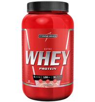 Nutri whey Protein Para Ganho de Peso Morango 900g Pote - Integralmedica Nutri whey Protein Para Ganho de Peso Morango 900g Pote - Integralmedica