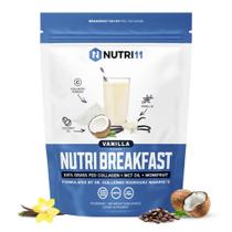 Nutri11 NutriBreakfast Polvo de Proteína de Colágeno Keto 420g Vainilla