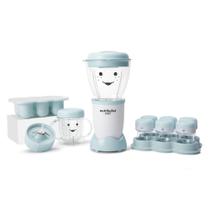 NutriBullet NBY-50100 Baby - Sistema de Preparação de Alimentos 900mL (Branco/Azul)