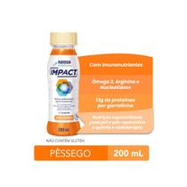 Nutrição Enteral e Oral Impact Pêssego 200ml