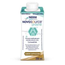 Nutrição Enteral E Oral Novasource Proline Cappuccino 200mL Tetra Pack