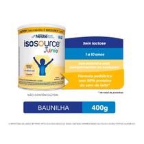 Nutrição Enteral Isosource Junior Baunilha 400g