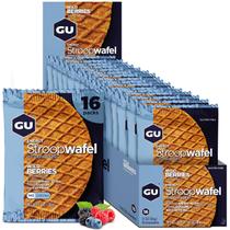Nutrição esportiva Waffle GU Energy Stroopwafel Wild Berry