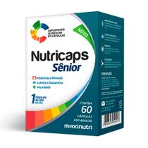 Nutricaps Senior 23 Vitaminas E Minerais 60 Caps Maxinutri