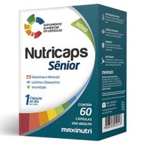 Nutricaps Sênior 60 Cápsulas Maxinutri