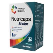 Nutricaps Senior Polivitaminico Imunidade Maxinutri 60 Caps