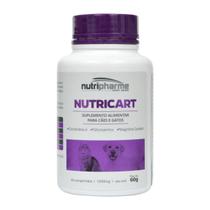 Nutricart 1000 Suplemento Cães e Gatos c/ 60 Comprimidos Nutricart 1000 Suplemento Cães e Gatos c/ 60 Comprimidos