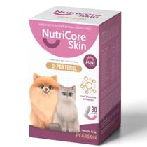 NutriCore Skin Mini Até 10kg Suplemento Alimentar para Cães e Gatos 30 Cápsulas - Laboratorio Pearso - Laboratorio Pearson
