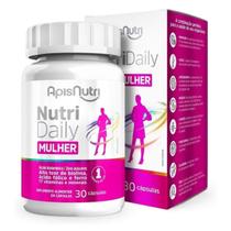 NutriDaily Mulher Polivitamínico 500mg 30 Cps Apisnutri - SV