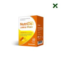 NutriDe Vitamina D 2.000 UI com 60 Capsulas Loja Maxinutri