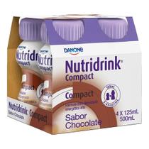 Nutridrink compact chocolate 4x125ml - danone