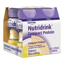 NUTRIDRINK COMPACT PROTEIN BAUNILHA 4X125ML - Danone