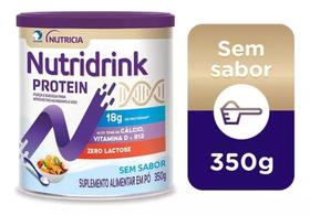 Nutridrink Protein Zero Lactose Sem Sabor 350g - Danone 2un
