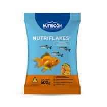 Nutriflakes 500g Ração Em Flocos Comida Peixes Ornamentais - Kit 2 unidades